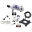 Picture of Nitrous Express 4150 Gemini Stage 6 Alcohol Nitrous Kit 50-300HP w-5lb Bottle