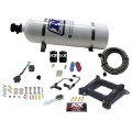 Picture of Nitrous Express 4150 Gemini Stage 6 Alcohol Nitrous Kit 50-300HP w-15lb Bottle