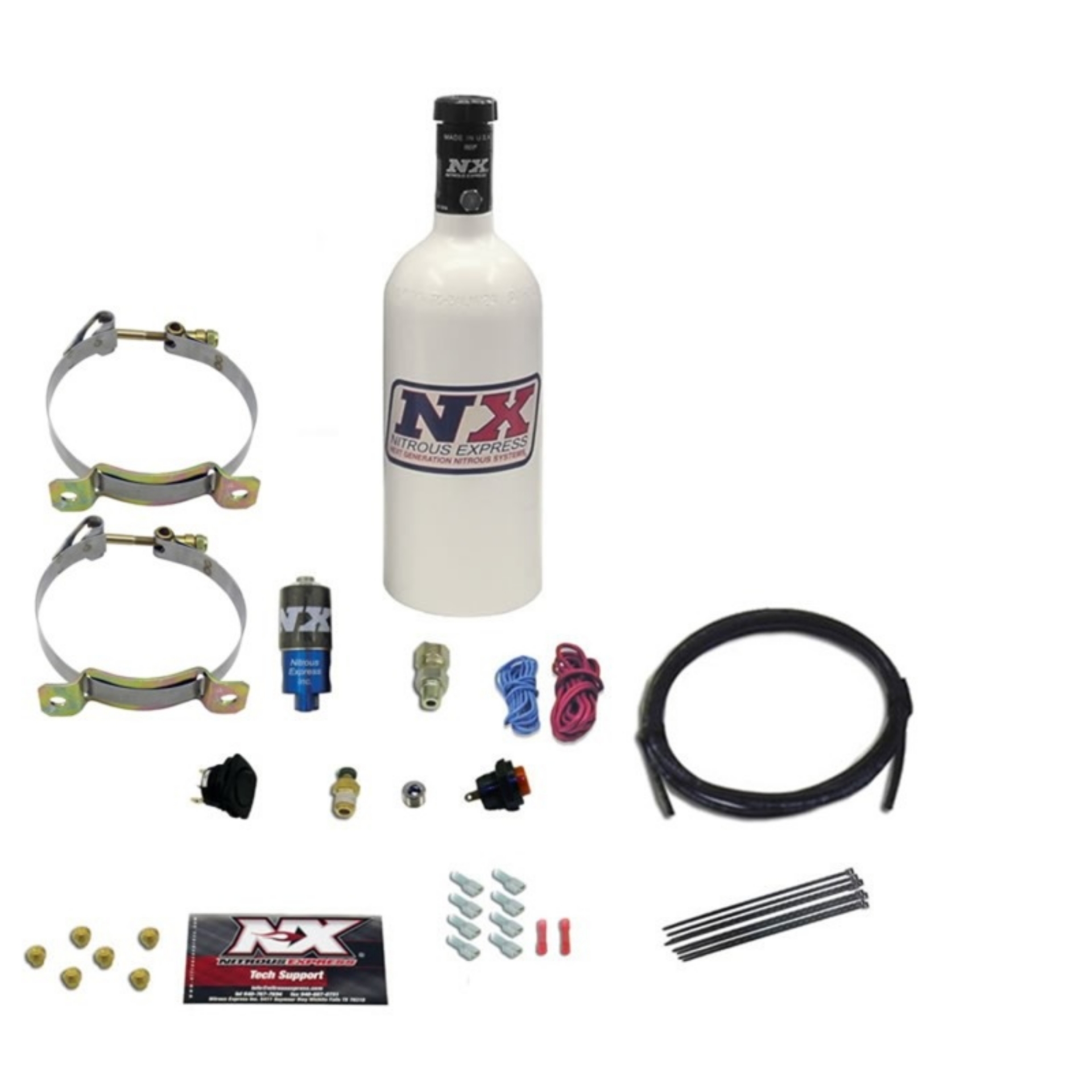 Picture of Nitrous Express EFI Power Booster Nitrous Kit w-1lb Bottle