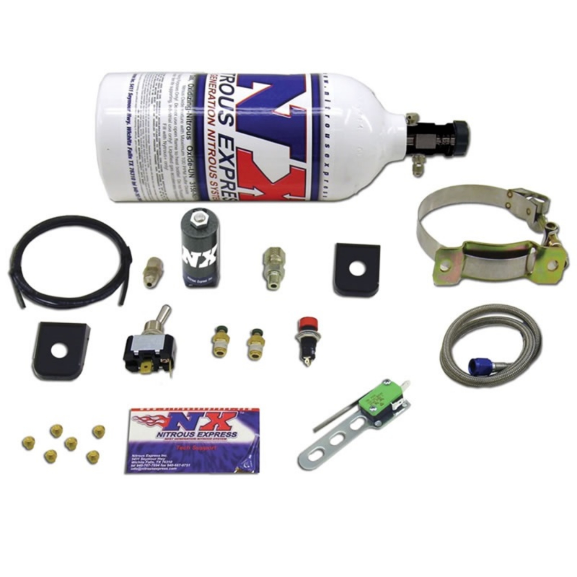 Picture of Nitrous Express EFI Power Booster Nitrous Kit w-2-5 Bottle