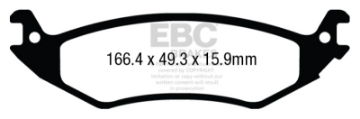Picture of EBC 04-07 Ford Econoline E150 4-6 Ultimax2 Rear Brake Pads