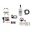 Picture of Nitrous Express 2001+ Harley Soft-Tail Dry Nitrous Plate Kit w-2-5lb Bottle