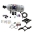Picture of Nitrous Express 4150 Single Entry Crossbar Plate RNC Nitrous Kit 250-750HP w-10lb Bottle