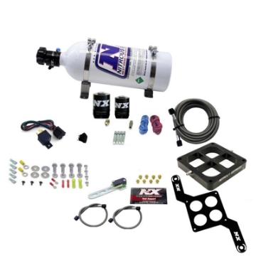 Picture of Nitrous Express Dominator Single Entry Billet Crossbar RNC Nitrous Kit 250-750HP w-5lb Bottle