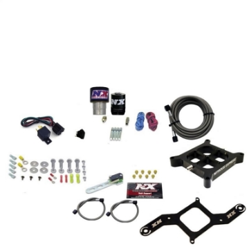 Picture of Nitrous Express Single Entry Crossbar RNC -178 4150 Flange Nitrous Kit 250-650HP w-No Bottle