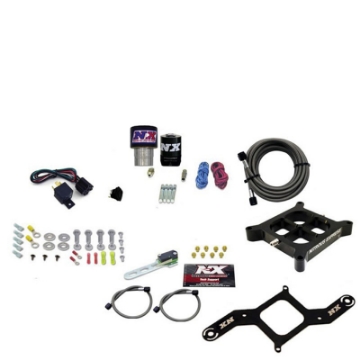 Picture of Nitrous Express Single Entry Crossbar RNC -178 4150 Flange Nitrous Kit 250-650HP w-No Bottle