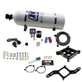 Picture of Nitrous Express Single Entry Crossbar RNC -178 4500 Flange Nitrous Kit 250-650HP w-15lb Bottle