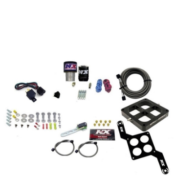 Picture of Nitrous Express Single Entry Crossbar RNC -178 4150 Flange Nitrous Kit 250-650HP w-No Bottle