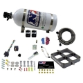 Picture of Nitrous Express Single Entry Crossbar 8500 Based Throttle Body Nitrous Kit w-10lb Bottle