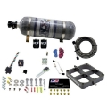 Picture of Nitrous Express Single Entry Crossbar 8500 Based Throttle Body Nitrous Kit w-12lb Composite Bottle