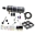 Picture of Nitrous Express Single Entry Crossbar 8500 Based Throttle Body Nitrous Kit w-12lb Composite Bottle