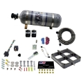 Picture of Nitrous Express Single Entry Crossbar 8500 Based Throttle Body Nitrous Kit w-12lb Composite Bottle