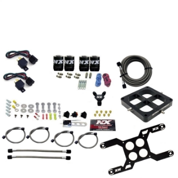 Picture of Nitrous Express Dominator Dual Stage Billit Crossbar Nitrous Kit 50-300 & 100-500HP w-o Bottle
