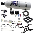 Picture of Nitrous Express Dominator Dual Stage Billet Crossbar Nitrous Kit 50-300 & 100-500HP w-15lb Bottle