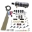 Picture of Nitrous Express 8 Cyl Piranha Direct Port 4 Solenoids Nitrous Kit 200-500HP EFI Jets w-12lb Bottle