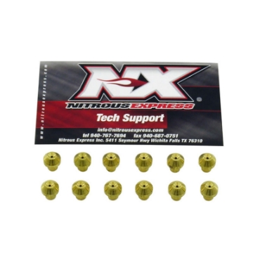 Picture of Nitrous Express 4 Cyl EFI Gasoline Nozzle Jet Pack 100-250HP