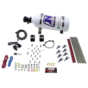 Picture of Nitrous Express GM LT1-LS1 Pro Piranha Nozzle Gas Nitrous Kit w-5lb Bottle