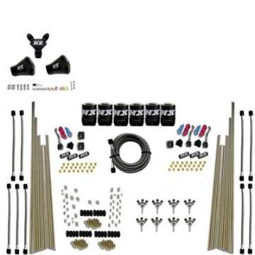 Picture of Nitrous Express 8 Cyl Triple-D Dry Direct Port 3 Stage Dry 6 Solenoids Nitrous Kit w-No Bottle
