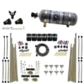 Picture of Nitrous Express 8 Cyl Triple-D Dry Direct Port 3 Stage Dry 6 Solenoids Nitrous Kit w-12lb Bottle