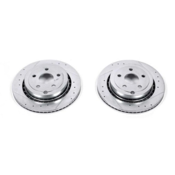 Picture of Power Stop 11-17 Chevrolet Caprice Rear Evolution Drilled & Slotted Rotors - Pair