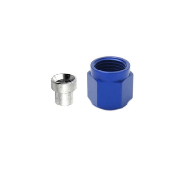 Picture of Nitrous Express 3AN B-Nut & Sleeve - Blue