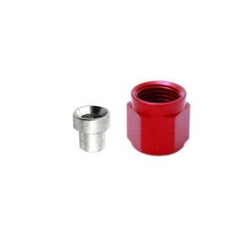 Picture of Nitrous Express 3AN B-Nut & Sleeve - Red