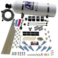 Picture of Nitrous Express 8 Cyl Shark Direct Port 4 Solenoids Nitrous Kit 200-600HP w-15lb Bottle