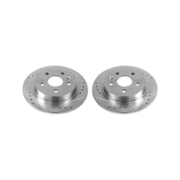 Picture of Power Stop 12-16 Buick LaCrosse Rear Evolution Drilled & Slotted Rotors - Pair