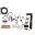 Picture of Nitrous Express 4 Cyl SX2 Nozzle Nitrous Kit 100-300HP x 2 w-o Bottle