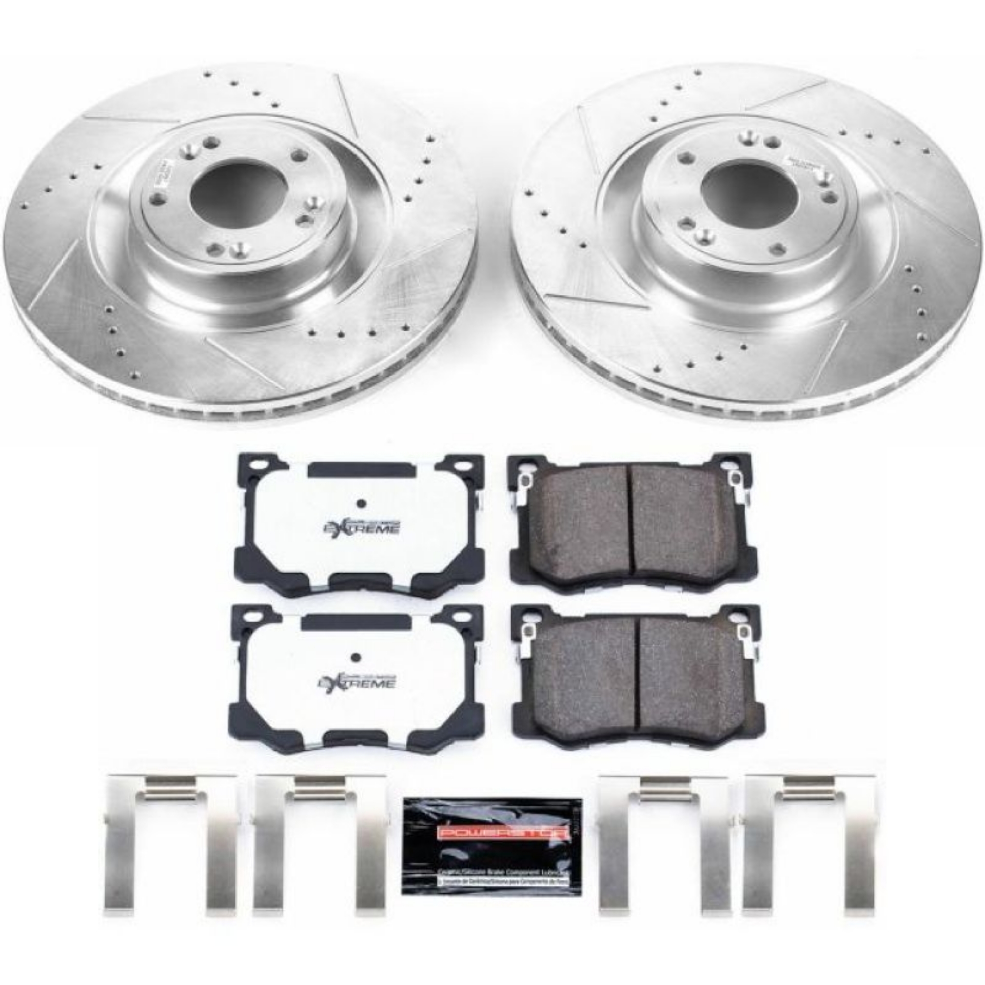 Picture of Power Stop 15-16 Hyundai Genesis Front Z26 Street Warrior Brake Kit