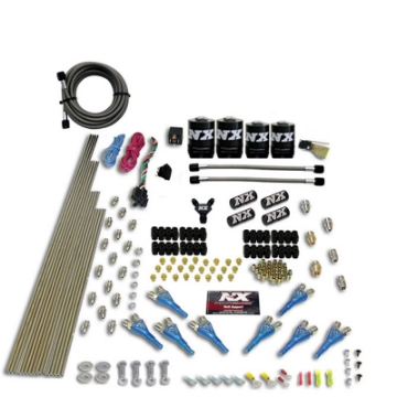 Picture of Nitrous Express 8 Cyl Shark Direct Port 4 Solenoids Nitrous Kit 200-600HP w-o Bottle