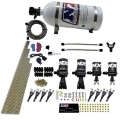 Picture of Nitrous Express 8 Cyl Shark Direct Port 4 Solenoids Nitrous Kit 200-600HP w-10lb Bottle