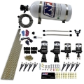Picture of Nitrous Express 8 Cyl Shark Direct Port 4 Solenoids Nitrous Kit 200-600HP w-10lb Bottle
