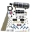 Picture of Nitrous Express 8 Cyl Shark Direct Port 4 Solenoids Nitrous Kit 200-600HP w-Composite Bottle