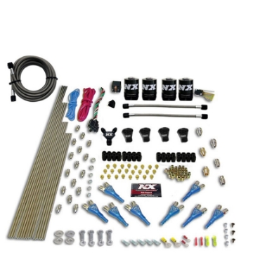 Picture of Nitrous Express Pro-Shk-Gas Nitrous Kit 200-600HP 4 Solenoids w-o Bottle