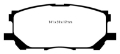 Picture of EBC 04-07 Lexus RX330 3-3 Yellowstuff Front Brake Pads