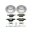 Picture of Power Stop 10-13 BMW 128i Front Euro-Stop Brake Kit