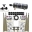 Picture of Nitrous Express 8 Cyl Dry Direct Port Four Stage 8 Solenoids Nitrous Kit 200-600HP w-Comp Bottle