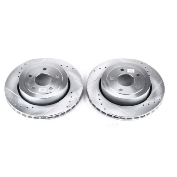 Picture of Power Stop 06-10 Jeep Grand Cherokee Rear Evolution Drilled & Slotted Rotors - Pair