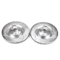 Picture of Power Stop 04-09 Audi S4 Front Evolution Drilled & Slotted Rotors - Pair
