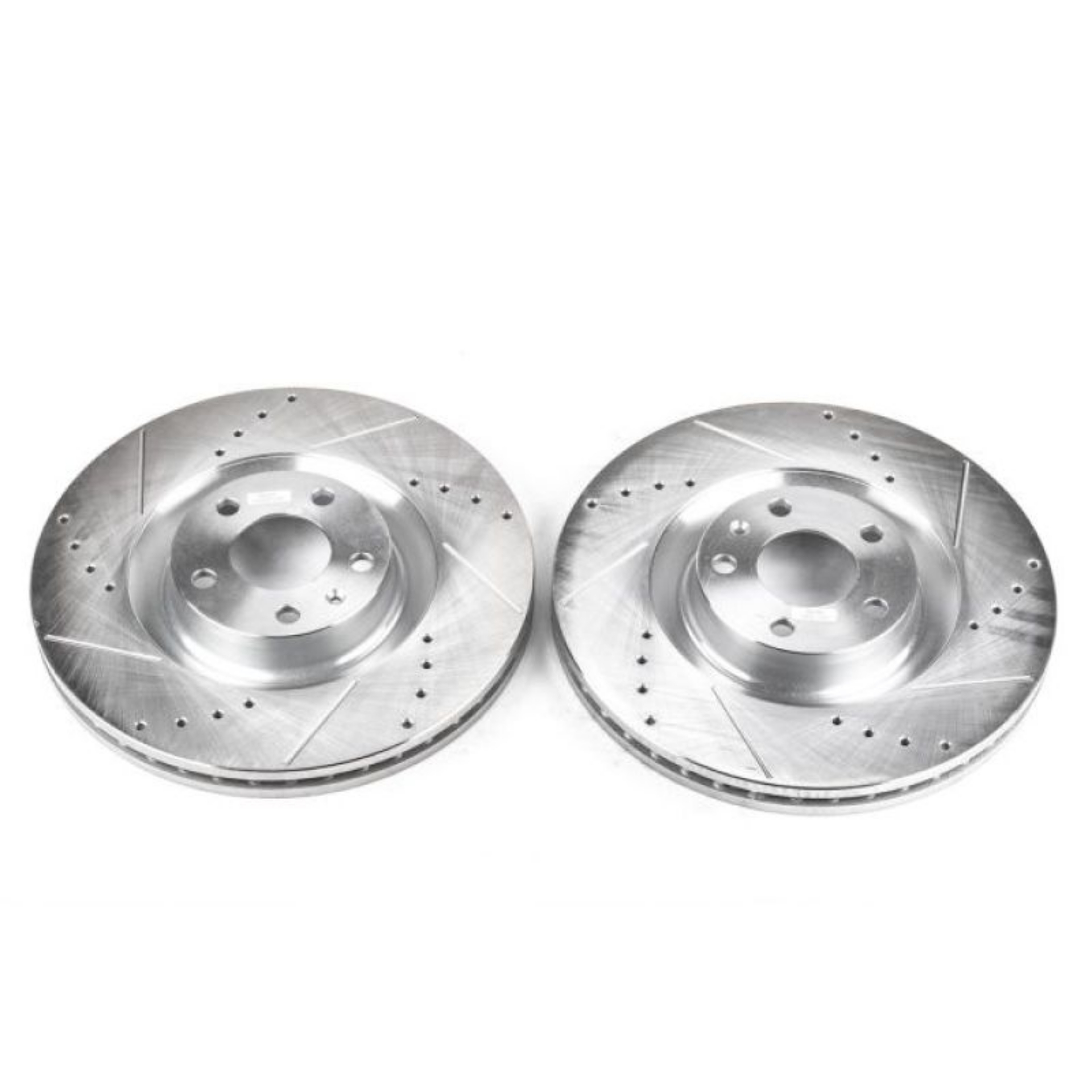 Picture of Power Stop 04-09 Audi S4 Front Evolution Drilled & Slotted Rotors - Pair