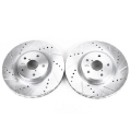 Picture of Power Stop 05-14 Subaru Impreza Front Evolution Drilled & Slotted Rotors - Pair