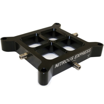 Picture of Nitrous Express 4150 Crossbar Pro-Power Nitrous Plate Only 100-500HP