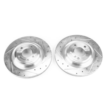Picture of Power Stop 15-16 Mercedes-Benz SL400 Rear Evolution Drilled & Slotted Rotors - Pair
