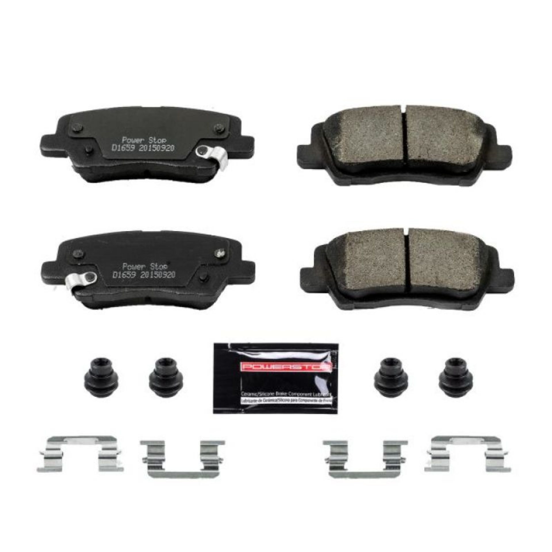 Picture of Power Stop 13-18 Cadillac ATS Rear Z23 Evolution Sport Brake Pads w-Hardware