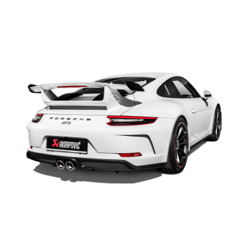 Picture of Akrapovic 2018 Porsche 911 GT3 991-2 Slip-On Race Line Titanium w-Header-Link Pipes-Tail Pipes