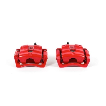 Picture of Power Stop 08-14 Cadillac CTS Rear Red Calipers w-Brackets - Pair