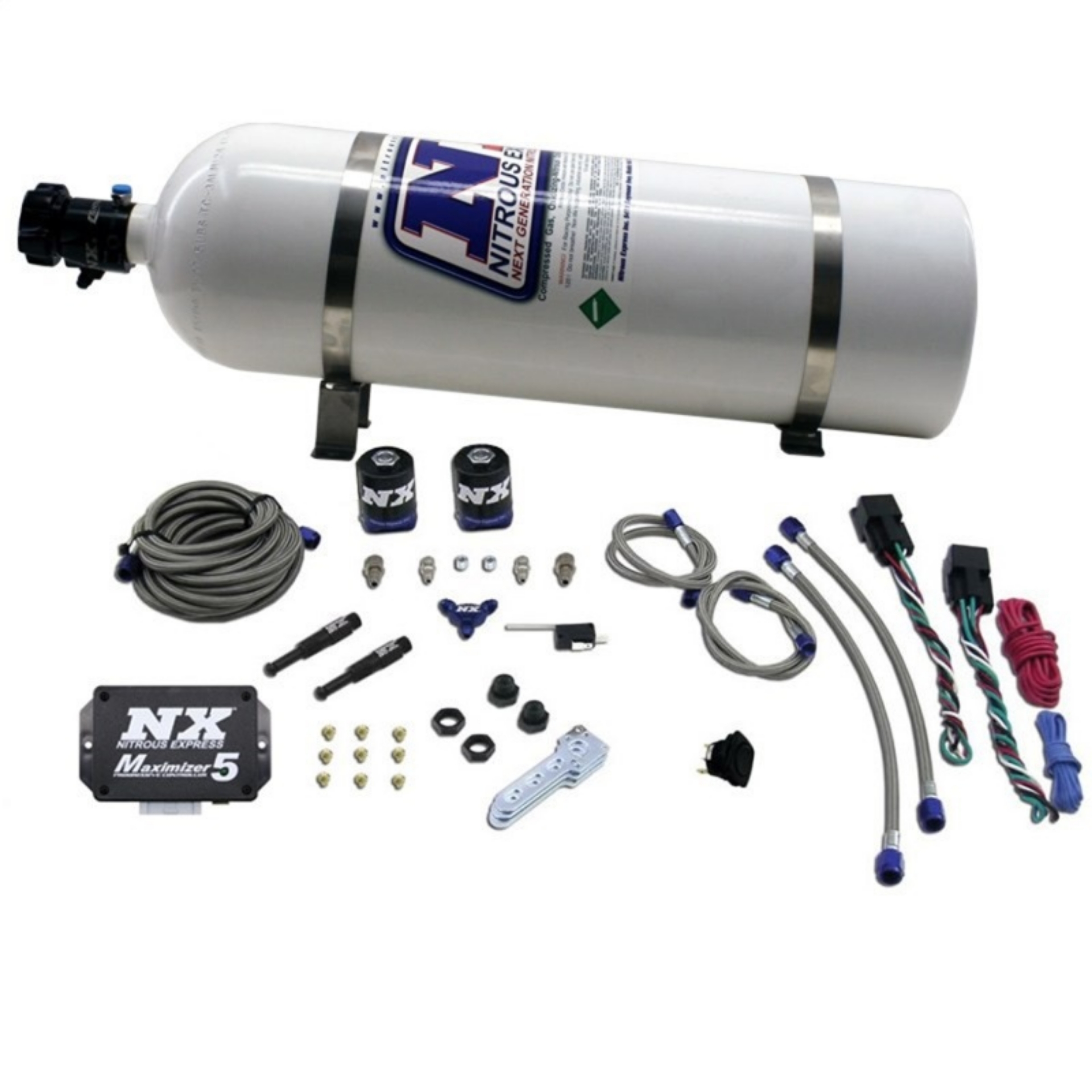 Picture of Nitrous Express SX2D Dual Stage Diesel Nitrous Kit w-Progressive Controller
