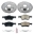 Picture of Power Stop 10-12 Ford Escape Front Z23 Evolution Sport Brake Kit