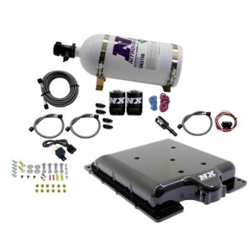Picture of Nitrous Express Dodge Hellcat-Demon Supercharger Lid Nitrous Kit 100-400HP w-10lb Bottle